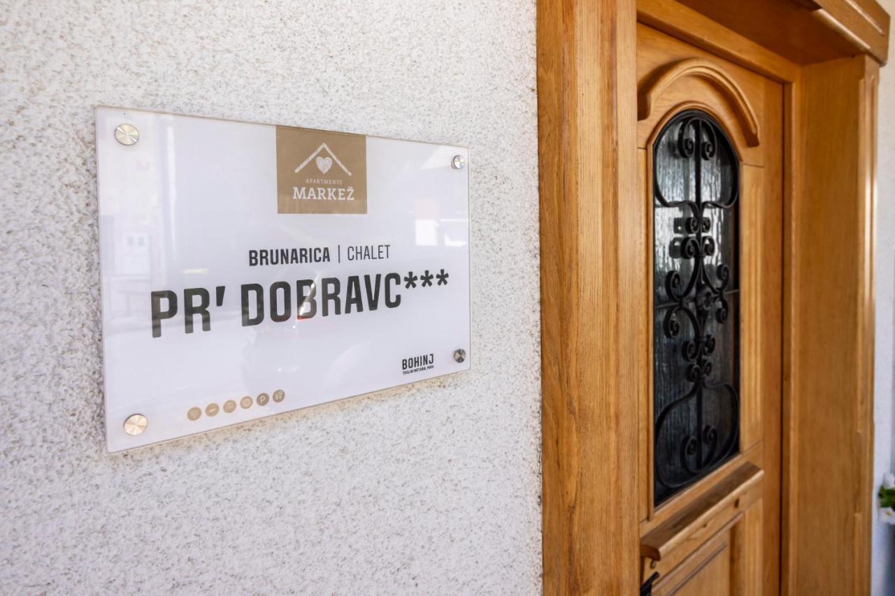 Chalet Pr Dobravc Bohinj Eksteriør bilde
